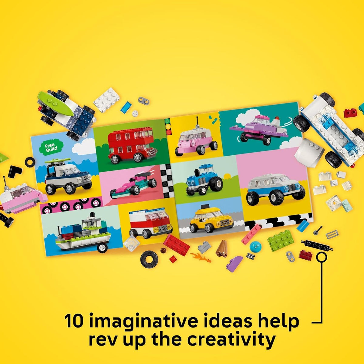 LEGO Vehículos creativos clásicos kit de construcción de