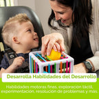 Fat Brain Toys InnyBin Juguetes de aprendizaje de forma, juguetes sensoriales para bebés y niños pequeños, juguetes para bebés a partir de 10 meses+