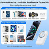 Cargador portátil magnético para iPhone, 10800 mAh, 25 W, PD QC4.0,...