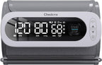 Checkme Monitor de presión arterial recargable, máquina automática de presión arterial superior del brazo, números claros grandes, modo de 2 usuarios, 2 x 199 recuerdos, puño grande, almacenamiento ilimitado en la nube a través de la aplicación Bluetooth