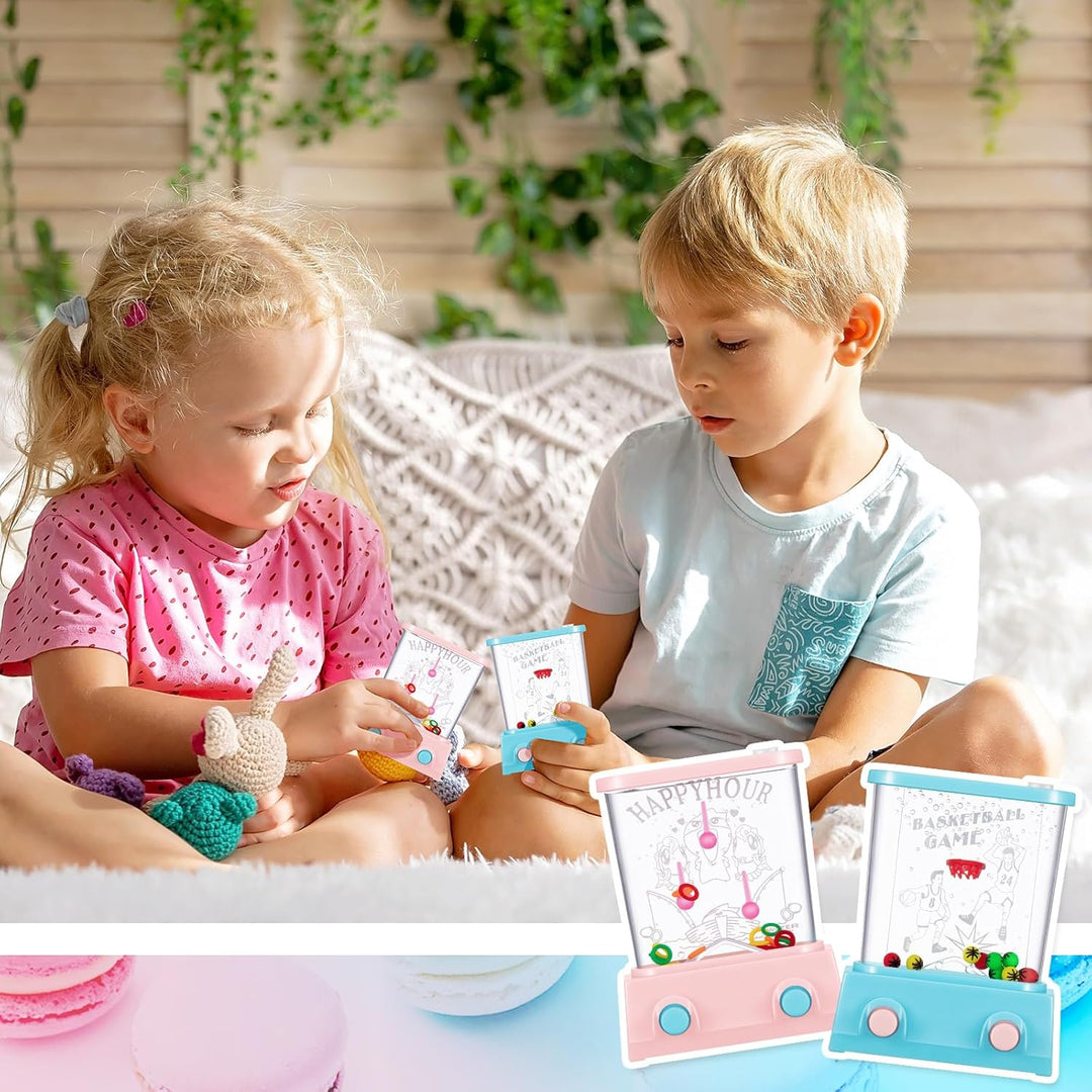 Zhanmai Juego de agua de mano de 16 piezas para niños, cesta de Pas...