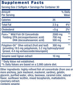 Life Extension Aceite de pescado Super Omega-3 EPA/DHA, 60 unidades (1 paquete)