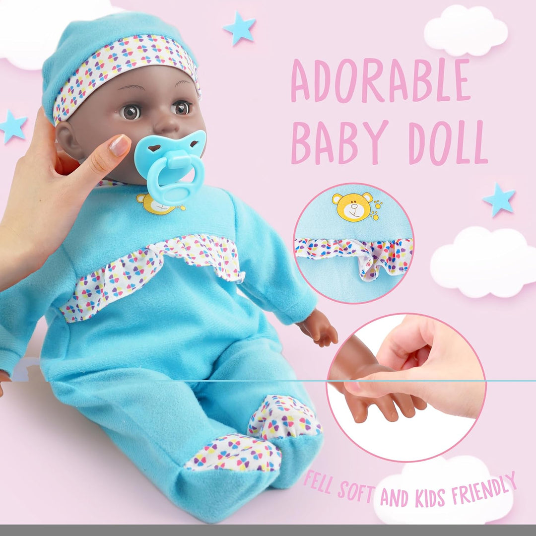 Toy Choi's Muñeca interactiva azul \u2013 Muñecas de alimentaci...