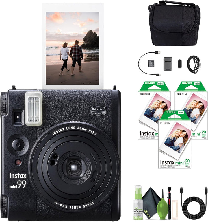 Fujifilm Paquete de cámara de película instantánea Instax Mini 99 c...
