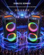 Máquina de karaoke para adultos, altavoz Bluetooth de 500 W con subwoofer