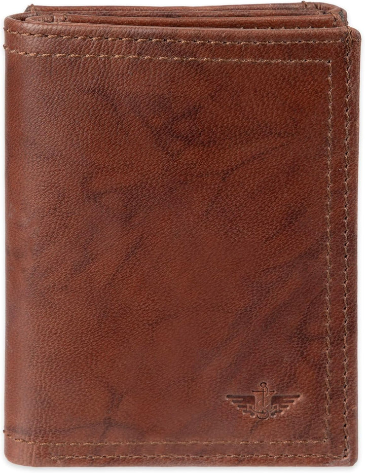 Dockers Billetera de perfil delgado con capacidad extra para hombre...