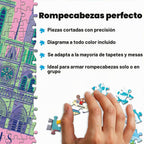 Buffalo Games - Pósters vintage de robot rojo - Rompecabezas de 2000 piezas
