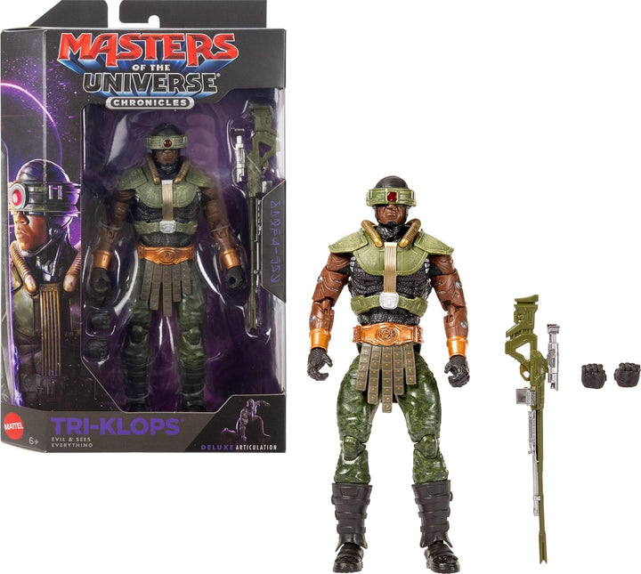 Masters of the Universe Figura de acción Chronicles Tri-Klops, pelí...