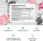 Codeage Medite Vitaminas+, CognatiQ, Ashwagandha, GABA, 60 Cápsulas
