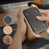 COREMINDED Soporte vertical doble ajustable para computadora portát...