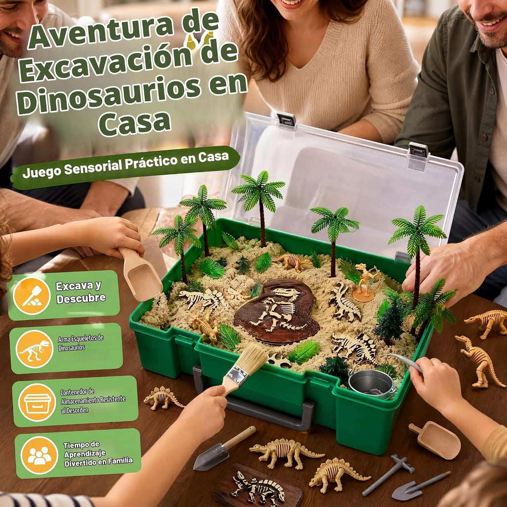 Jenaai Kit de excavación de arqueología para excavación de dinosaurios