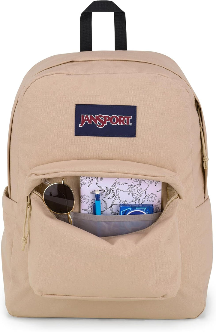 JanSport SuperBreak Plus Mochila con funda acolchada para laptop de...