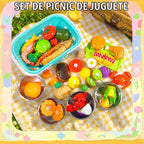 Rileryan Juego de accesorios de cocina de comida de juego de simulación