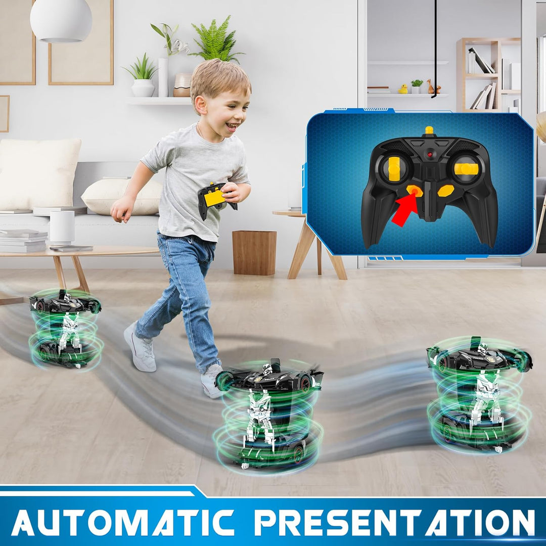 FDJ Automóvil a control remoto \u2013 Robot de automóvil transforma...