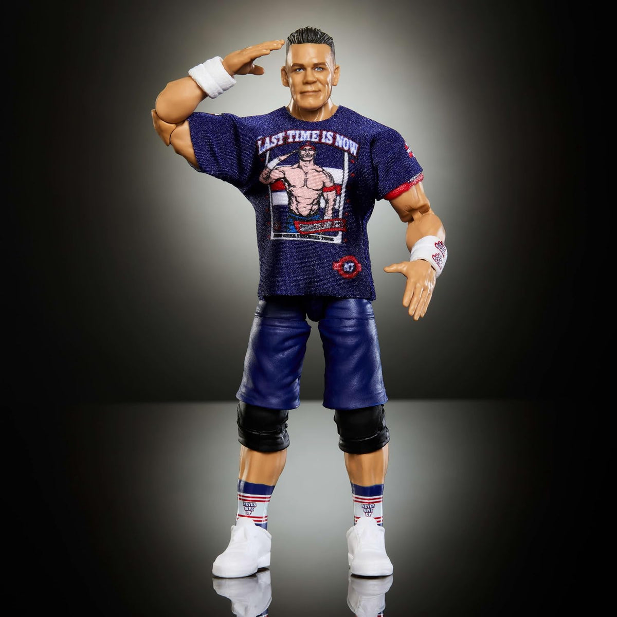 Mattel WWE Elite John Cena Figura de acción y accesorios, serie #127