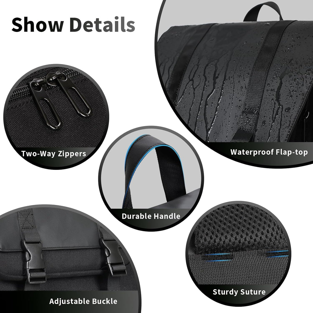 Mochila de almuerzo BERTASCHE para hombres, Negro