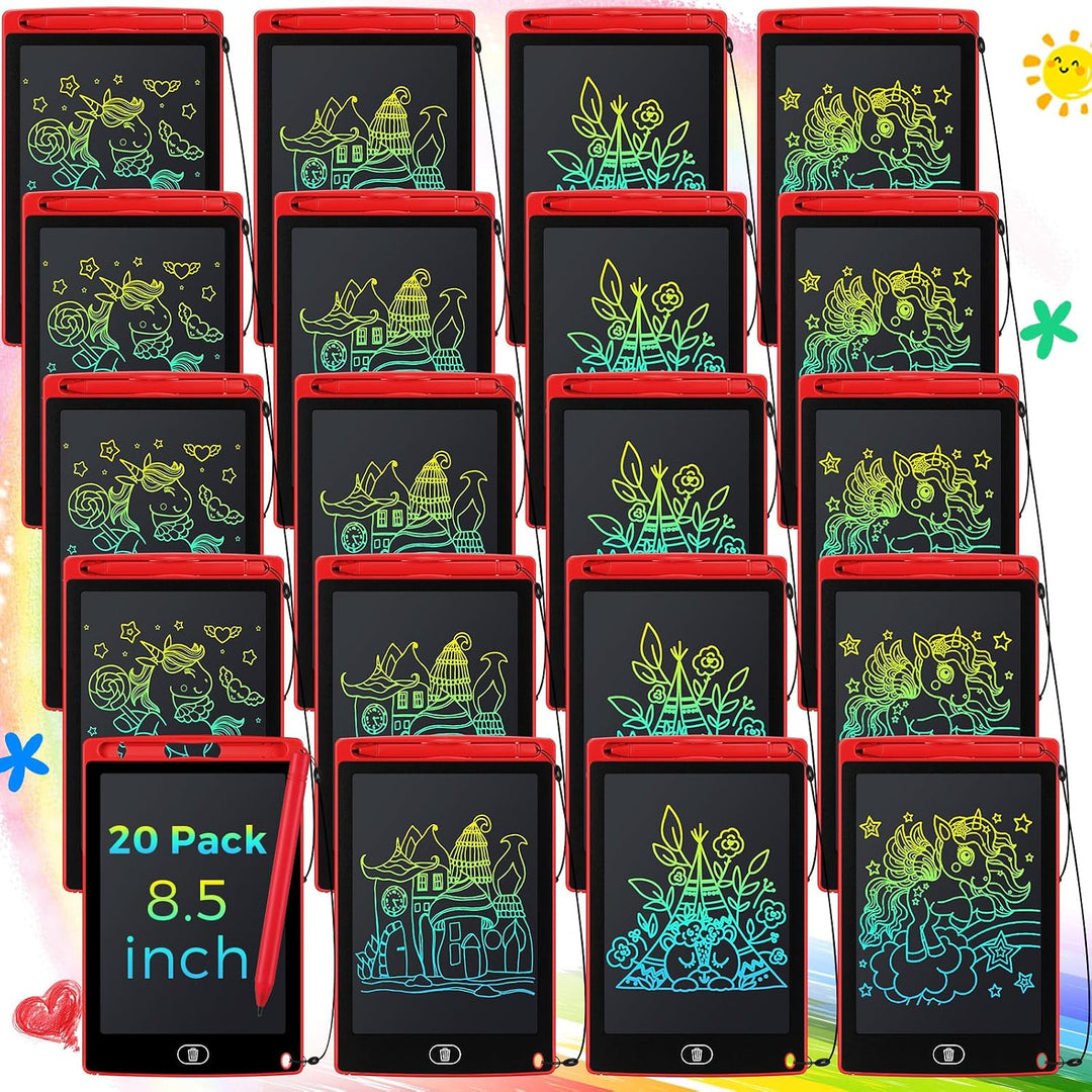 Zhehao Paquete de 20 tabletas de escritura LCD para niños: tableros...