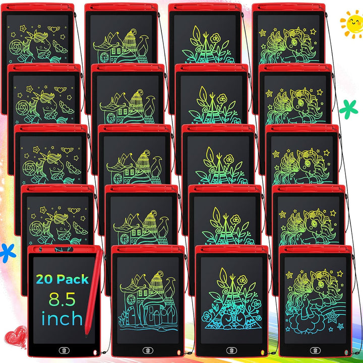 Zhehao Paquete de 20 tabletas de escritura LCD para niños: tableros...