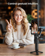 Estabilizador de cardán iSteady X3 SE de hohem para iPhone, estabilizador de teléfono con control remoto desmontable, cardán plegable portátil de 3 ejes para teléfono para Android y iPhone 16 15 Pro
