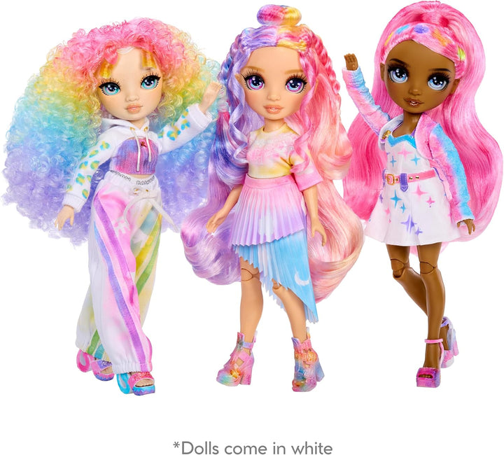 Muñeca de moda DIY con aerógrafo Rainbow High y crea con kit de mar...