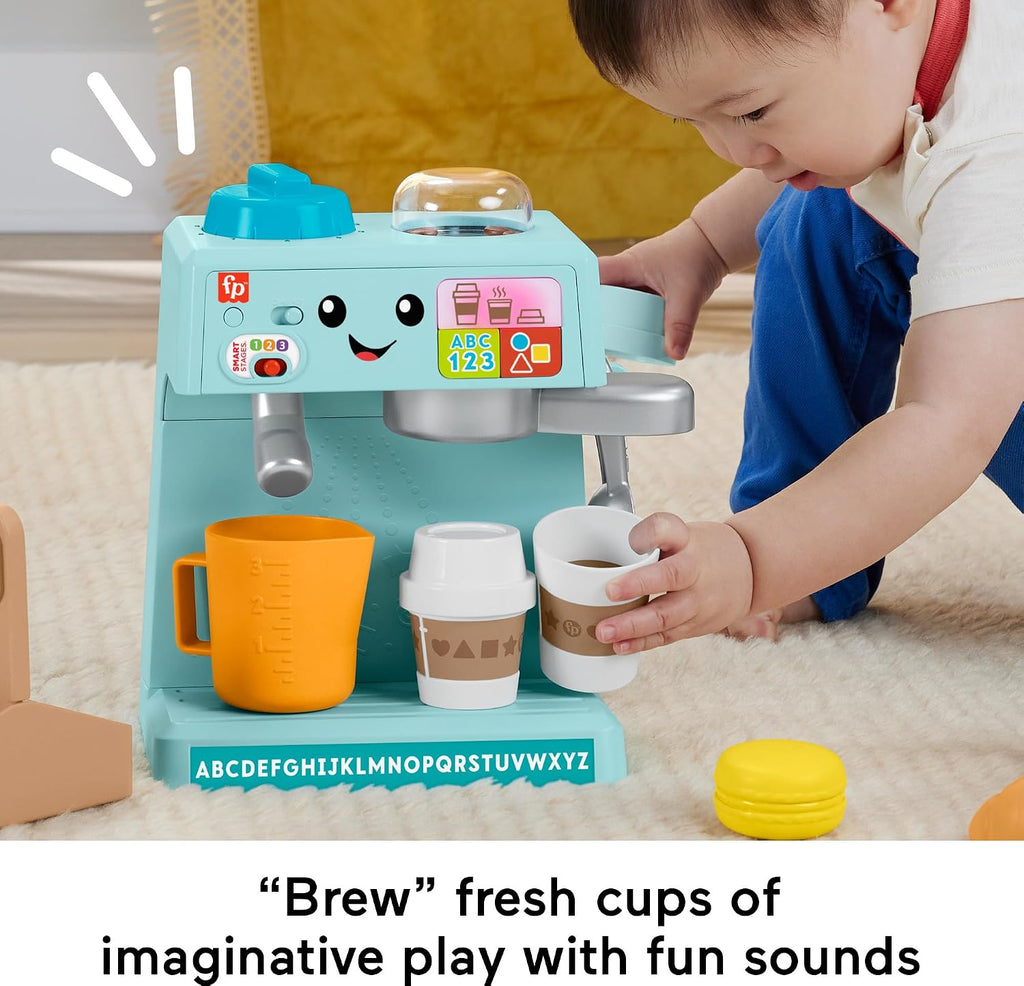 Fisher-Price Learn & Serve Coffee Café Juguete para niños pequeños