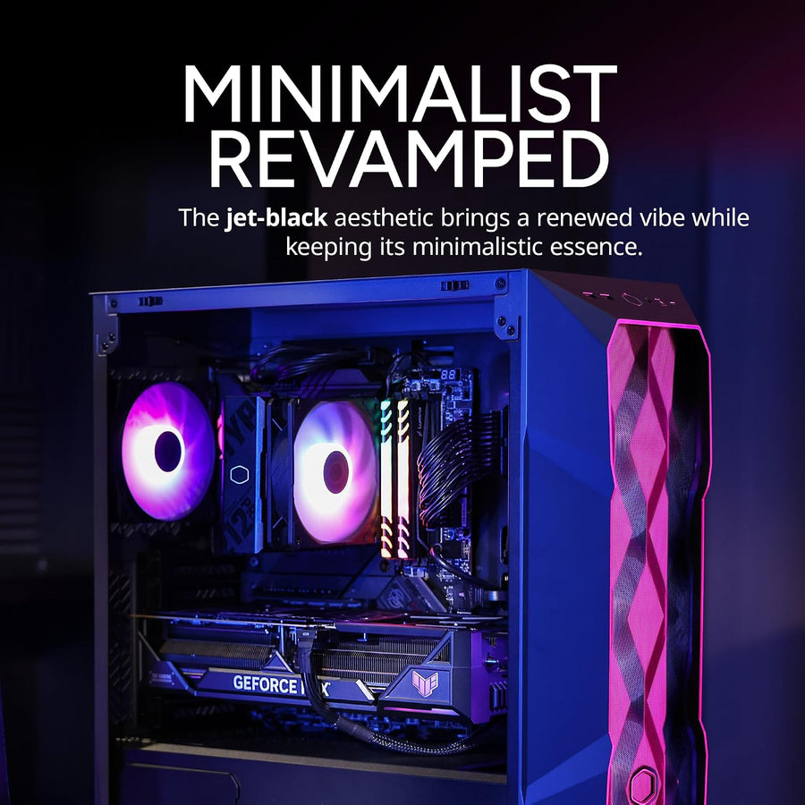Cooler Master Enfriador de aire de CPU Hyper 212 RGB Black Edition,...