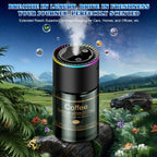 Difusor inteligente de ambientador para automóvil, difusor de aceite esencial de larga duración de 270 días para automóvil con sensor de encendido/apagado automático