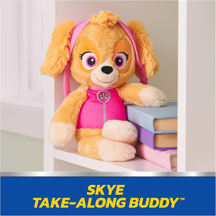 GUND PAW Patrol - Peluche oficial Skye Take Along Buddy, animal de...