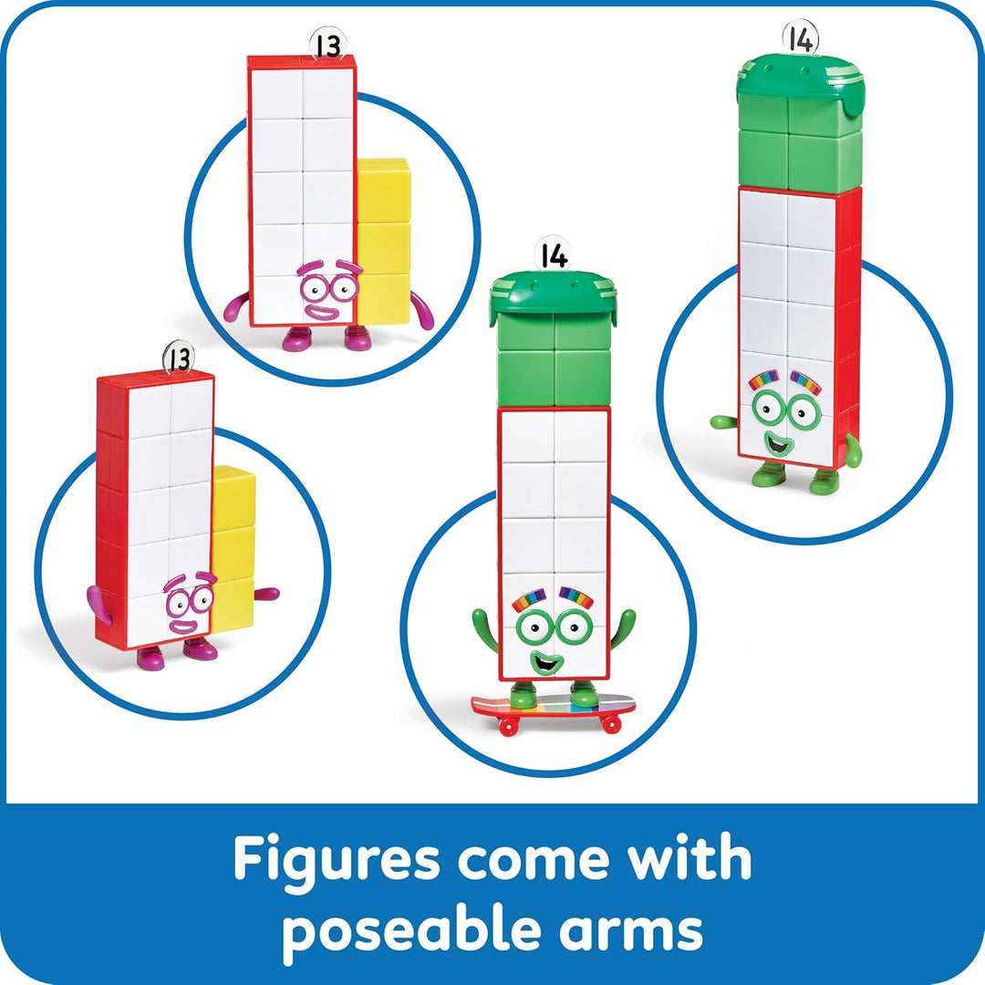 hand2mind Numberblocks Friends - Figuras de trece y