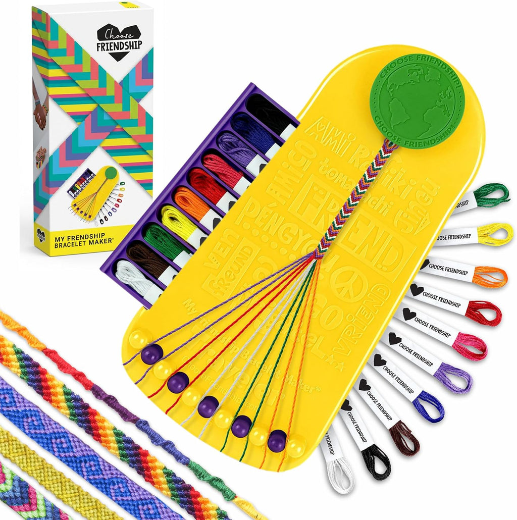 kit para hacer pulseras de la amistad, kit de joyas para niñas, kit de manualidades, edición de viaje