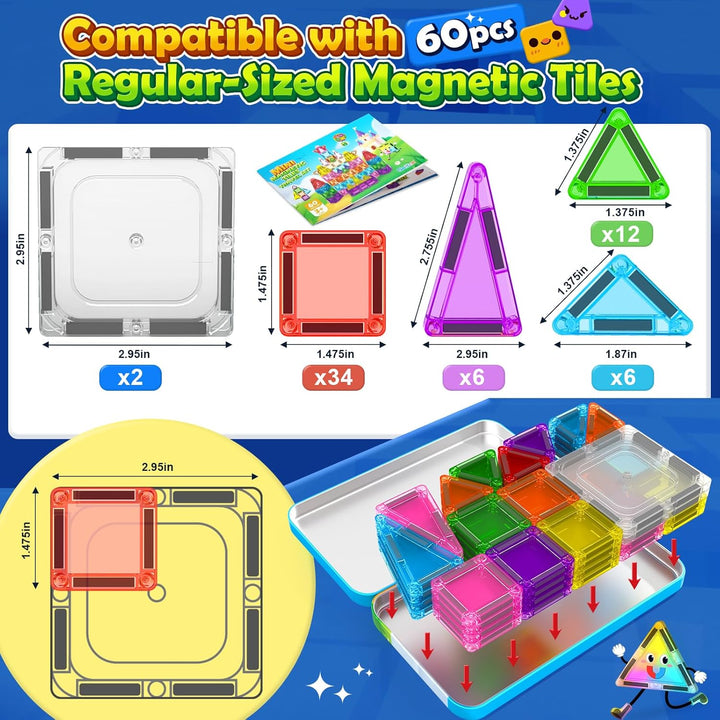 Soyee Relleno de cesta de Pascua para niños pequeños, mini azulejos...