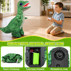 Juguetes inflables de dinosaurio a control remoto, T-Rex con control