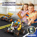 Kit de construcción de robot Demkia para niños y adultos, kit de robótica RC recargable 4 en 1 con control remoto y aplicación, juguetes de codificación STEM y proyectos científicos, regalos de