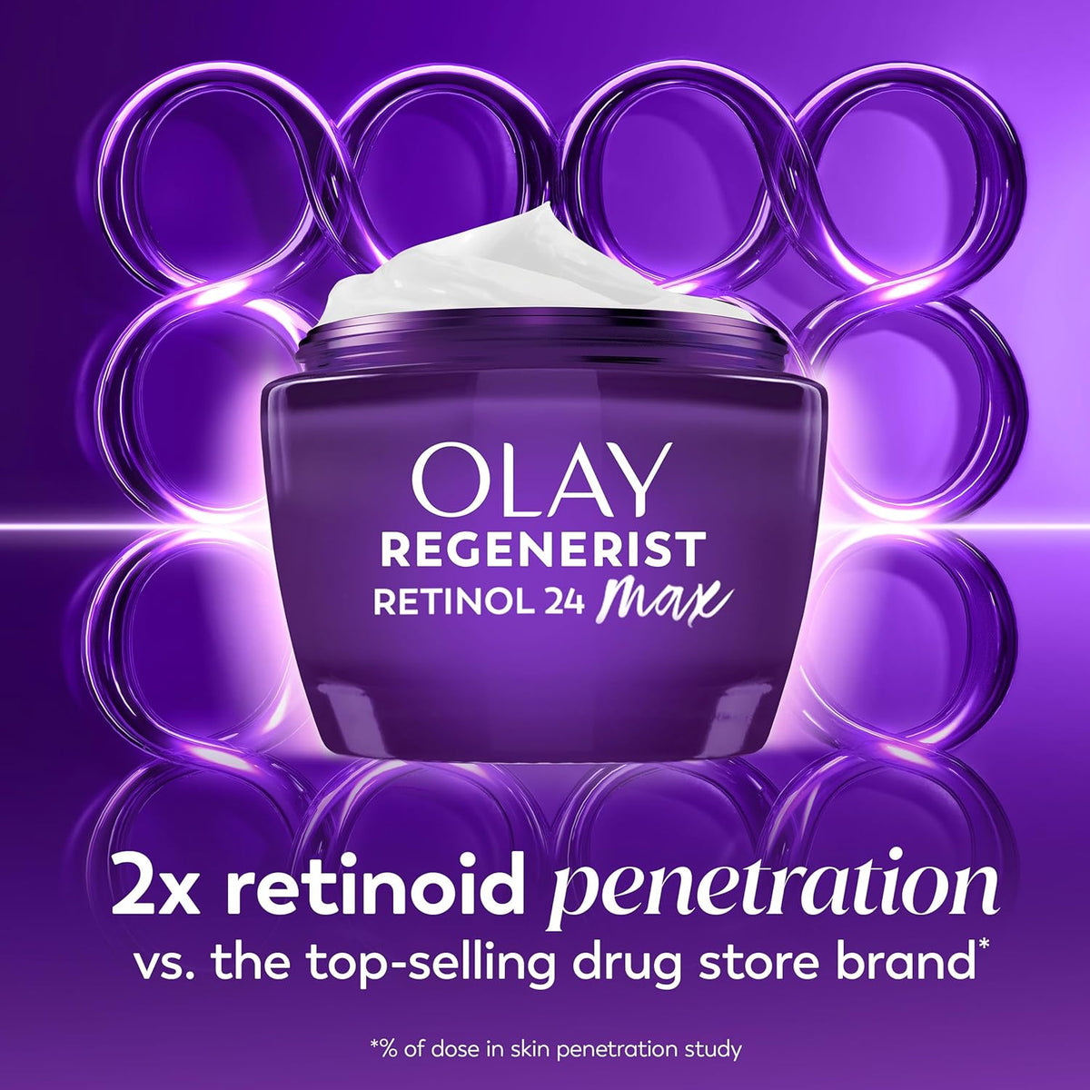 Olay Crema de noche de retinol para mujer, MAX, antienvejecimiento,...