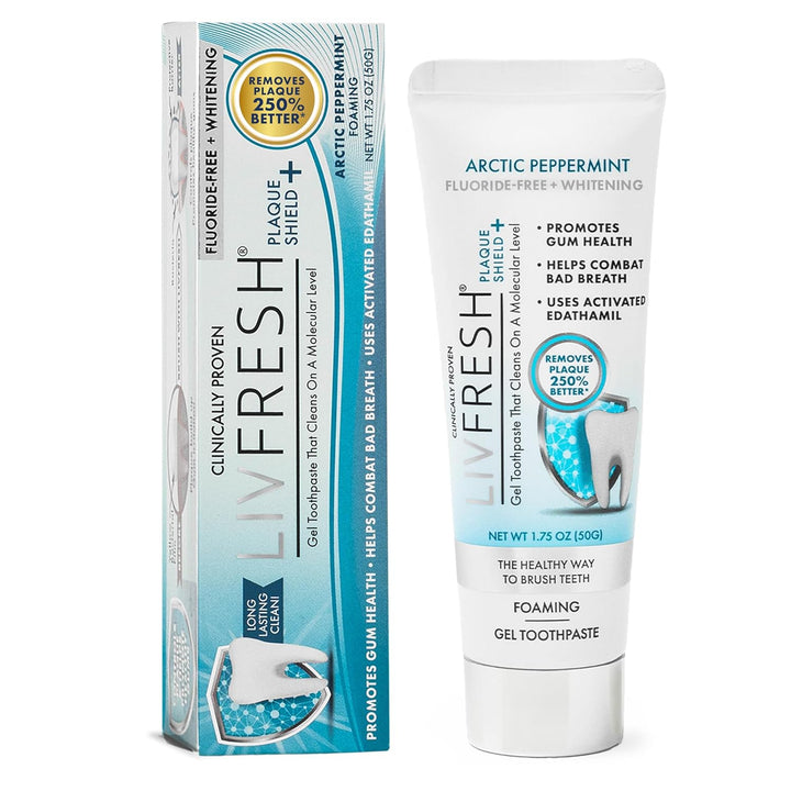 Gel dental Livfresh, clínicamente probado para eliminar la placa un...