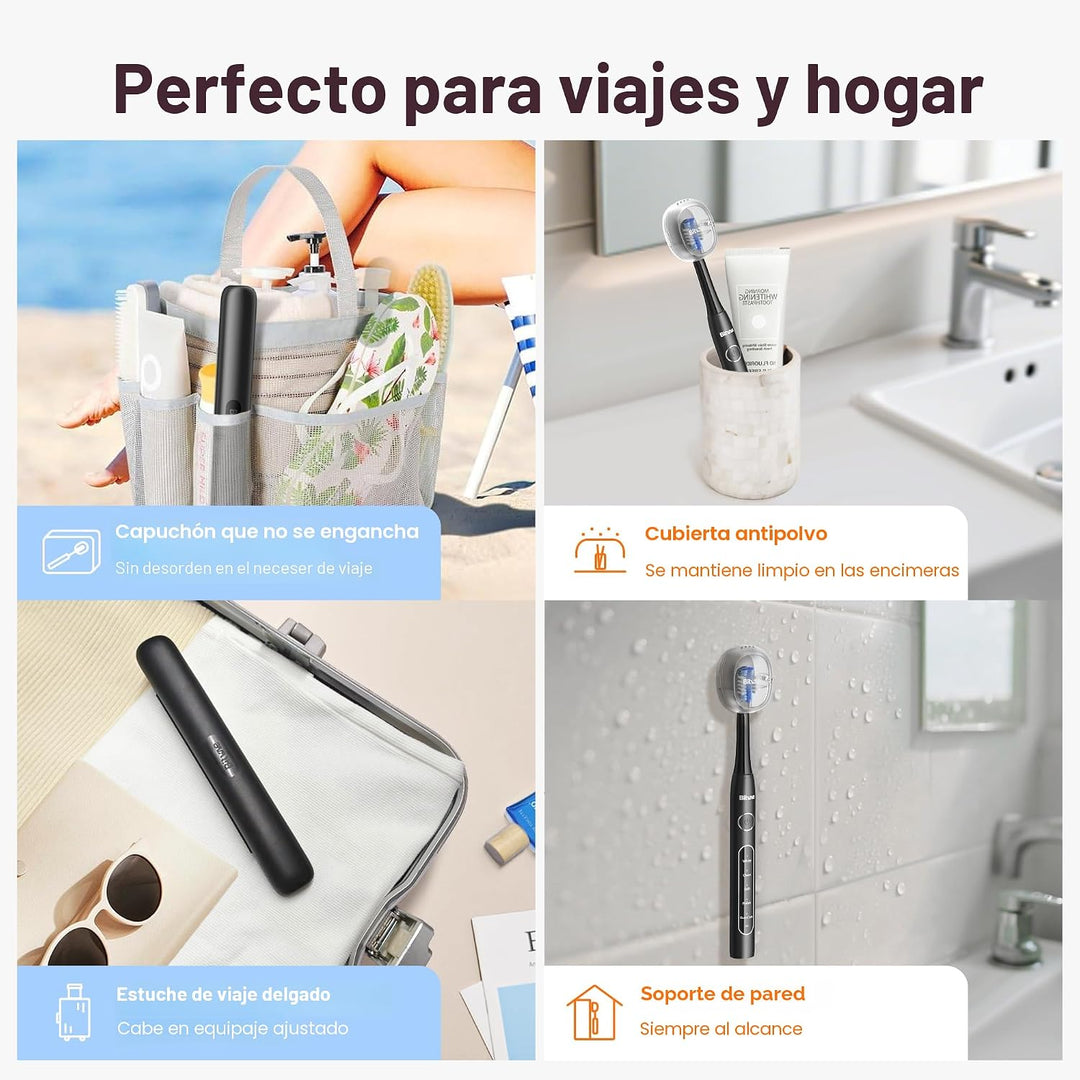 Cepillo de dientes eléctrico Bitvae aceptado por la ADA, cepillo de...