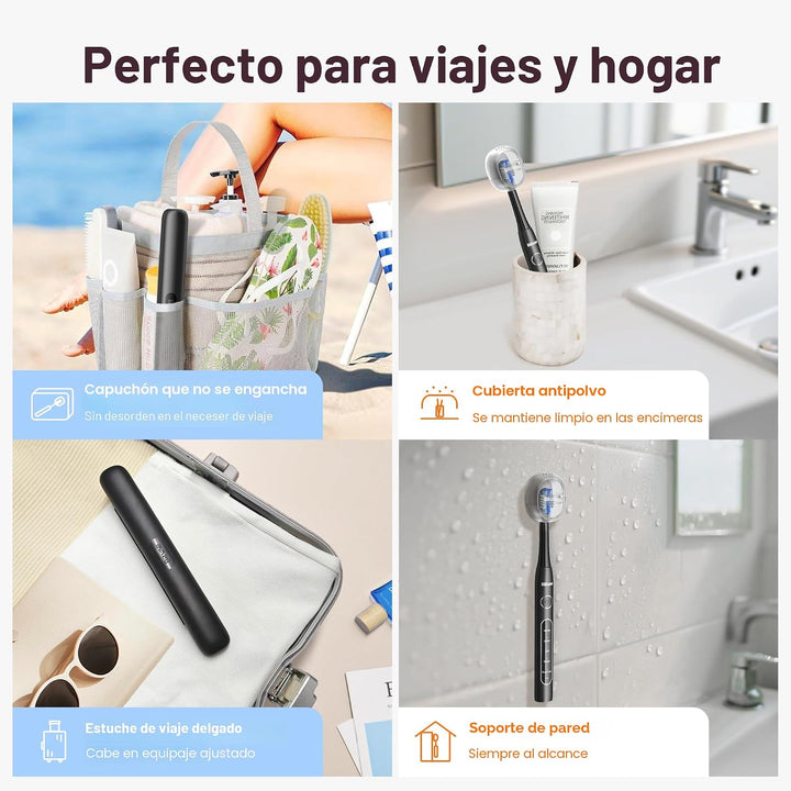 Cepillo de dientes eléctrico Bitvae aceptado por la ADA, cepillo de...
