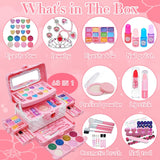 Kit de Maquillaje para Niñas - Maquillaje Lavable No Tóxico para Ni...