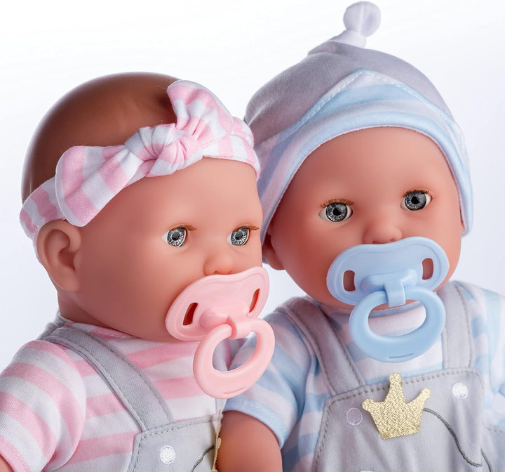 Berenguer Boutique 30050 TWINS - Muñecas bebé de cuerpo blando de 1...