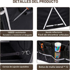 HIRALIY 75L Organizador de maletero de coche para SUV con bolsa de
