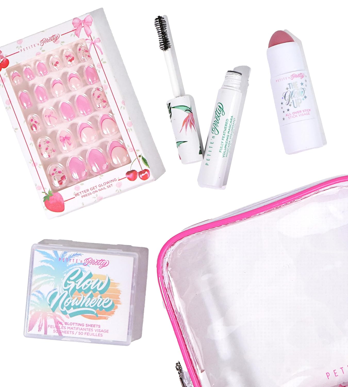 Petite 'n Pretty Better Get Glowing - Juego de maquillaje segur...