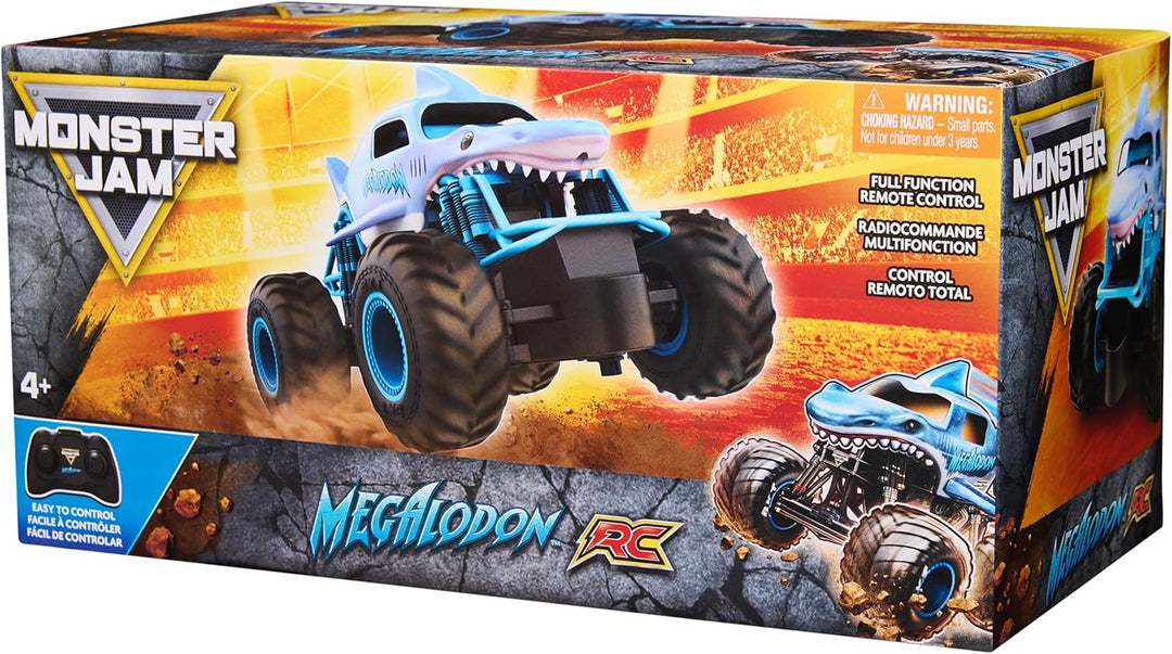 Monster Jam 6047110 Camión monstruo oficial Megalodon a control rem...