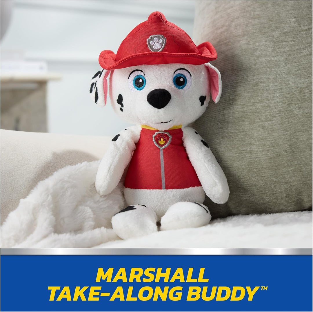 GUND PAW Patrol - Peluche oficial de Marshall Take Along Buddy, ani...