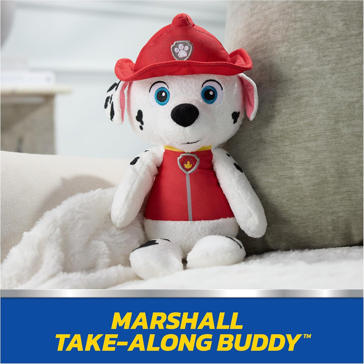 GUND PAW Patrol - Peluche oficial de Marshall Take Along Buddy, ani...