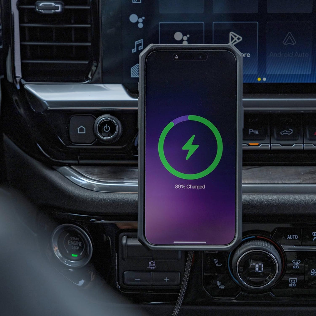 Rokform Cargador de coche inalámbrico magnético, soporte giratorio