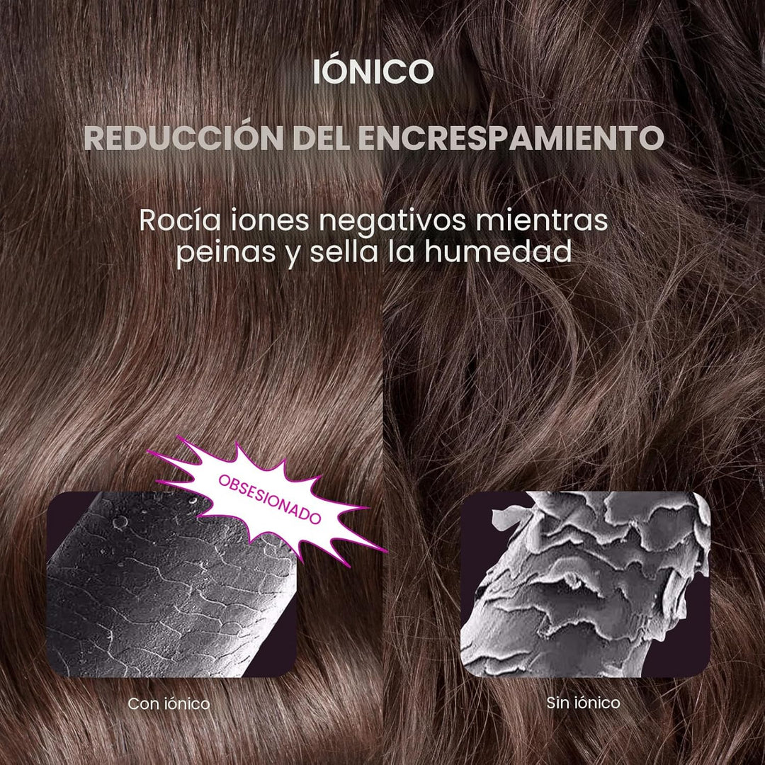 Wavytalk Versión Actualizada Cepillo Térmico para Aspecto de Peinad...