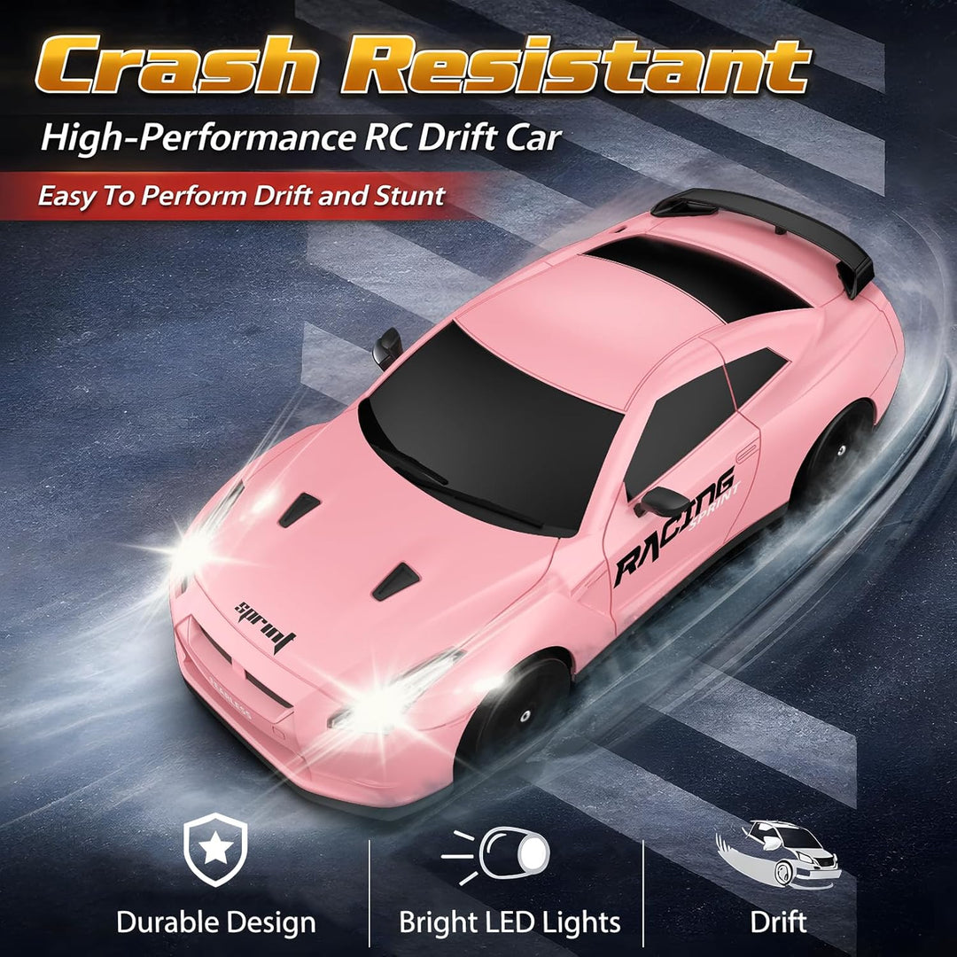 Auto de control remoto RC Drift Car 2.4GHz Escala 1:24 4WD 15KM\/H...