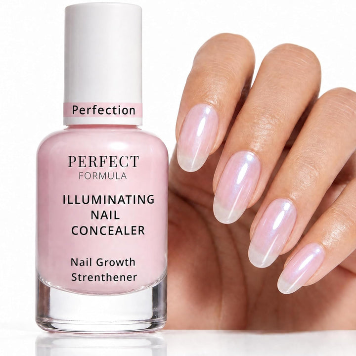 Perfect Formula Perfection Gel Coat - Corrector de uñas iluminador,...