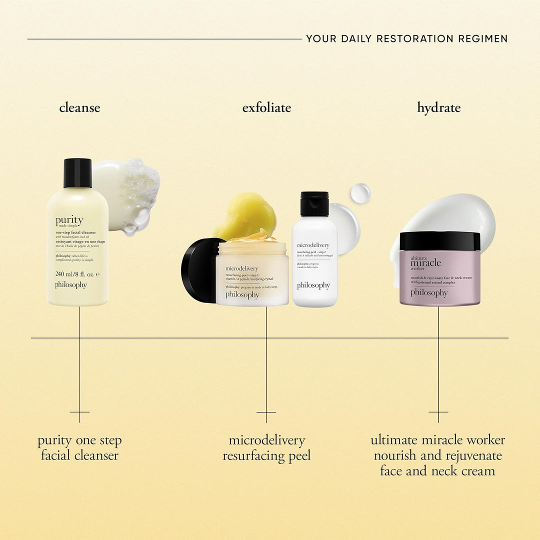 Limpiador facial philosophy Purity Made Simple 16 fl oz