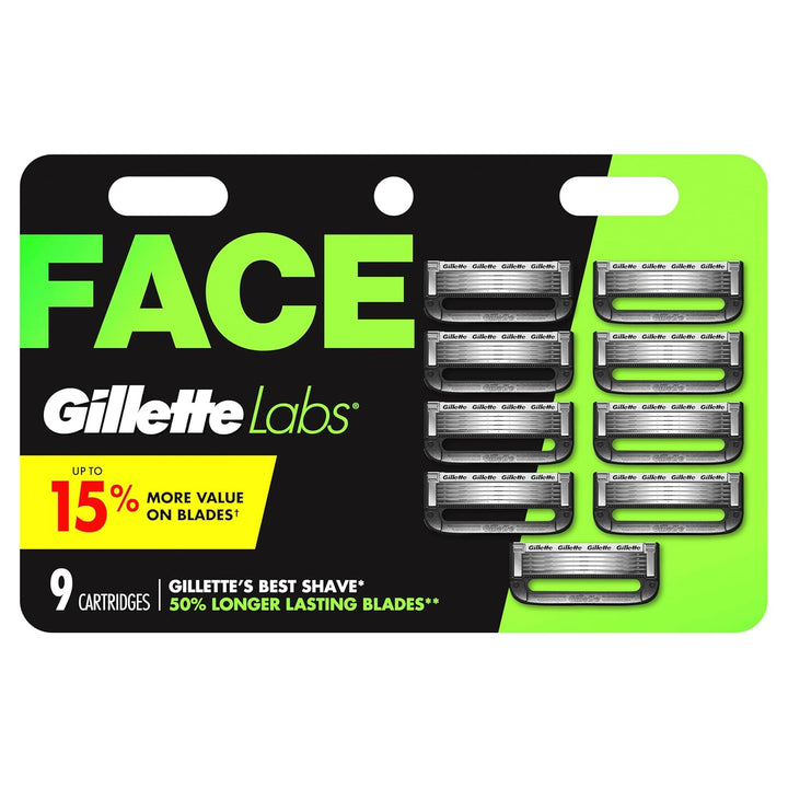 Gillette Labs - Recambios de cuchilla de afeitar, recortadora de má...